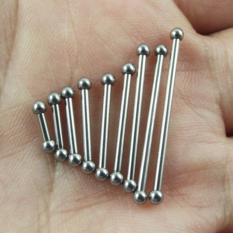 Industrial Barbell Long - SaYao 2 шт. 2 мм мини-шариковые