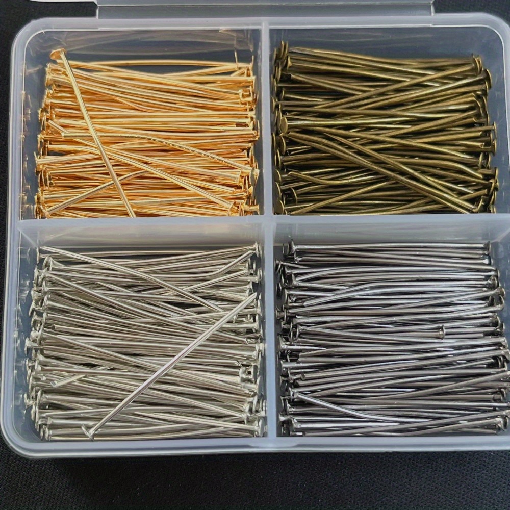 Body Jewelry Organizer - 400 шт. смешанных штифтов с железными