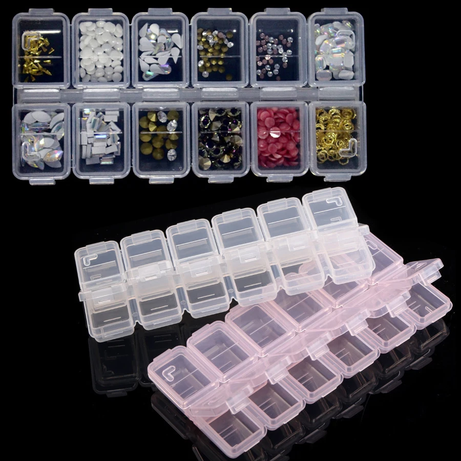 Body Jewelry Organizer - Контейнер-органайзер пластиковый на 12 отделений для