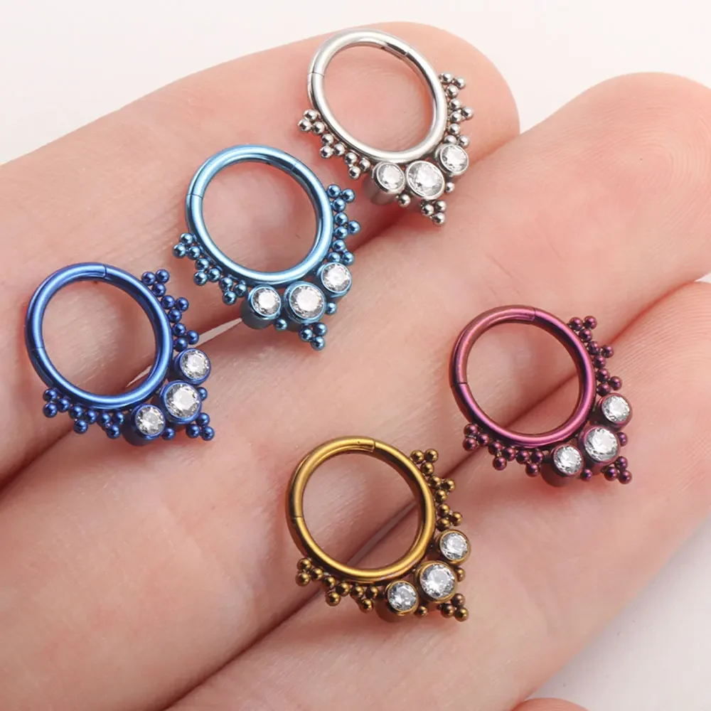 Пирсинг-кольцо для носа/уха из – обзор и цена Body Jewelry Quality