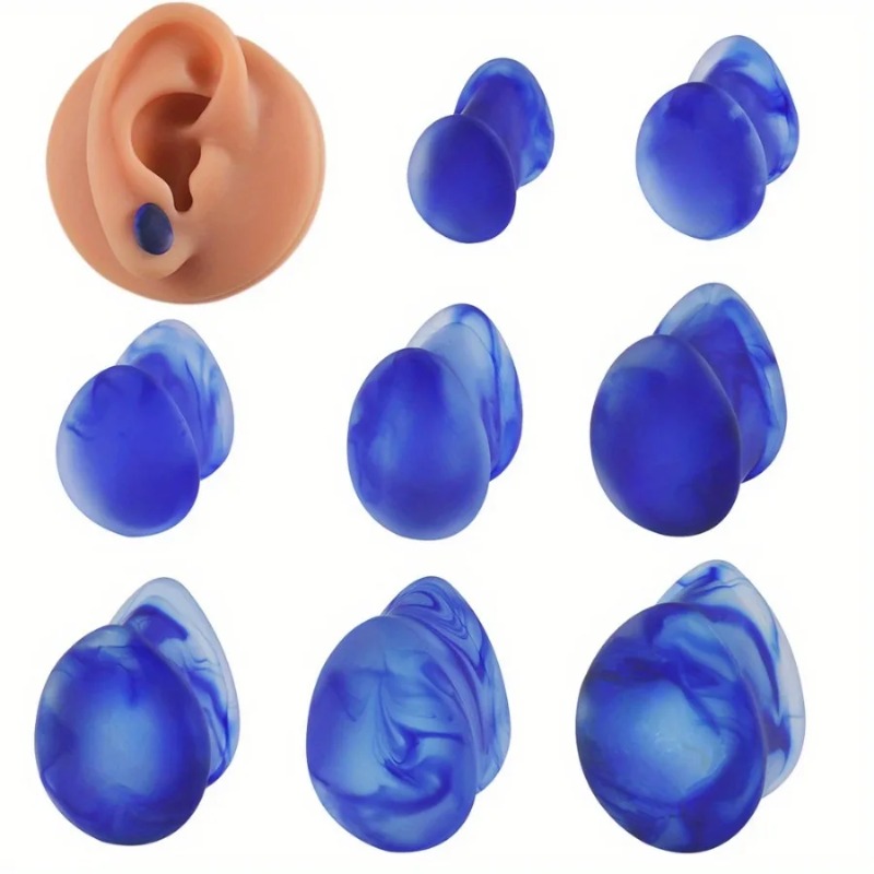Пара матовых стеклянных дилата – обзор и цена Body Jewelry Types