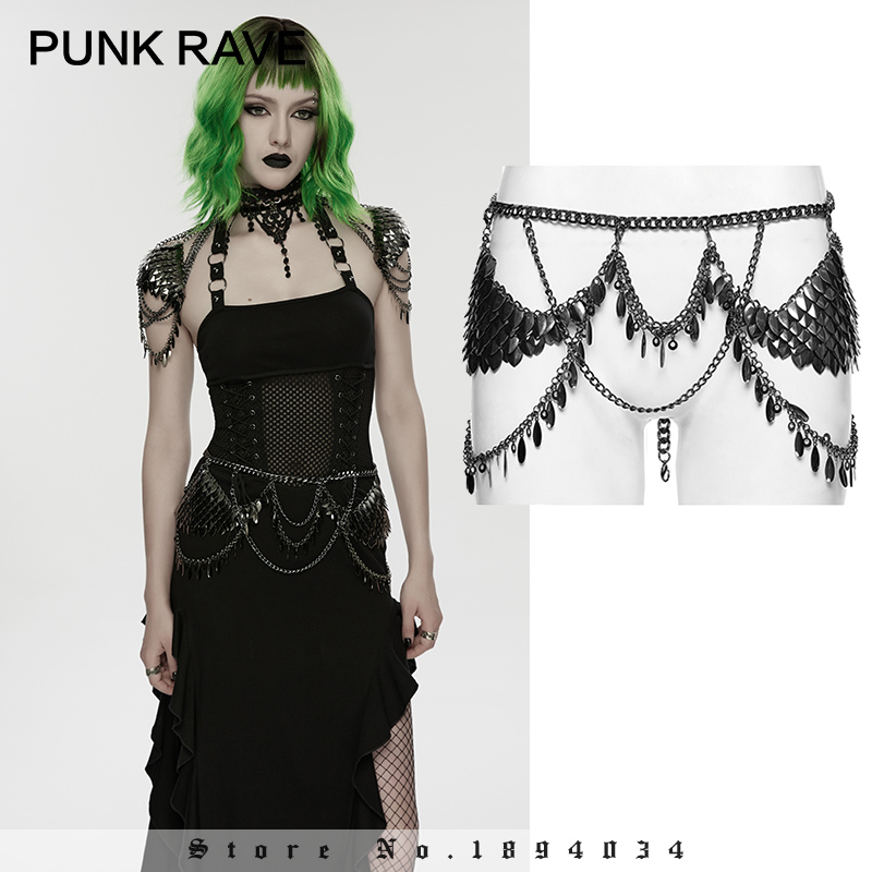 Женская поясная цепочка PUNK R – обзор и цена Body Jewelry Types