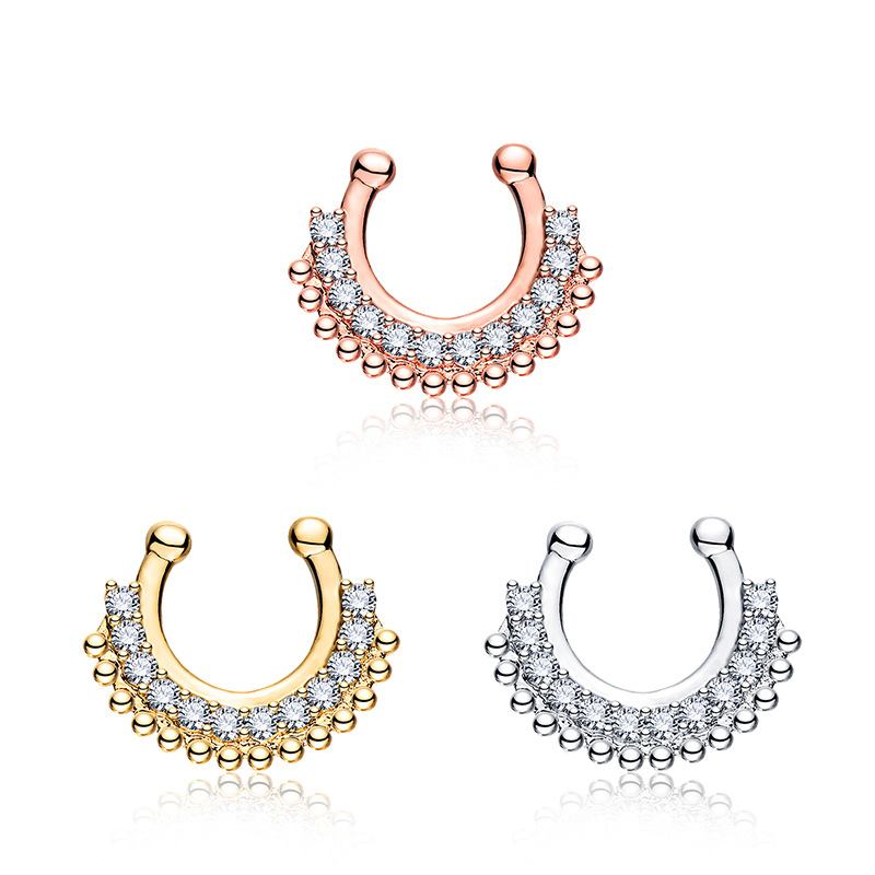 1 шт. U-образный поддельный кл – обзор и цена Body Jewelry Types