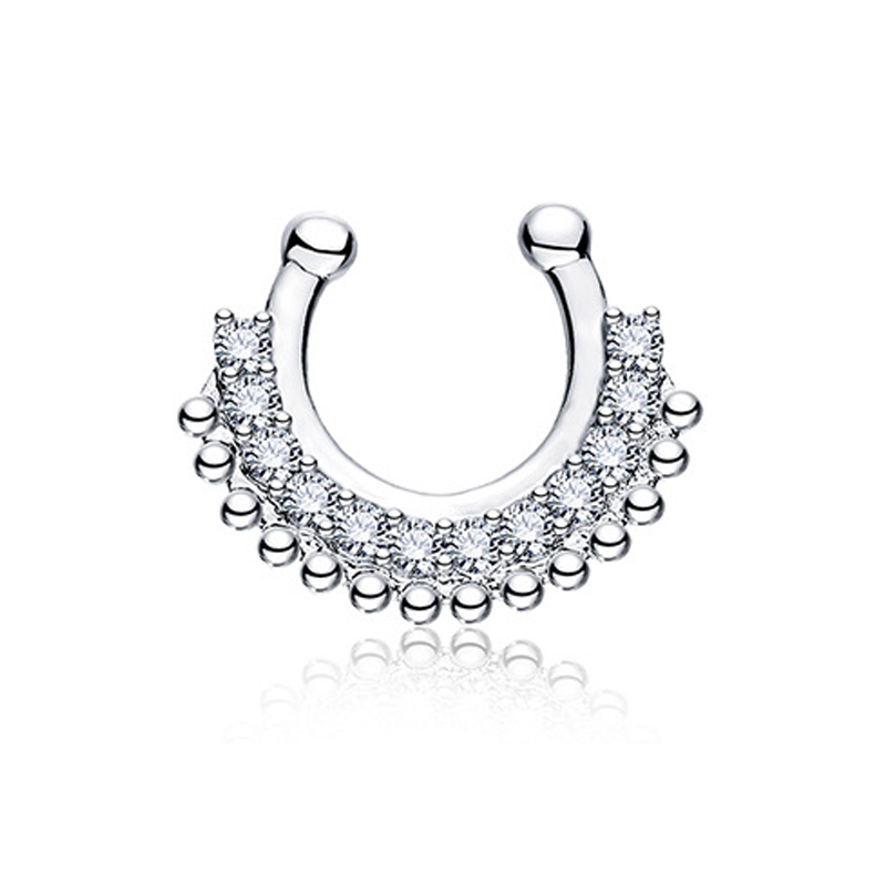 1 шт. U-образный поддельный кл – обзор и цена Body Jewelry Types