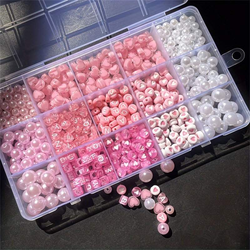 Коробка с розовым алфавитом из – обзор и цена Body Jewelry Organizer