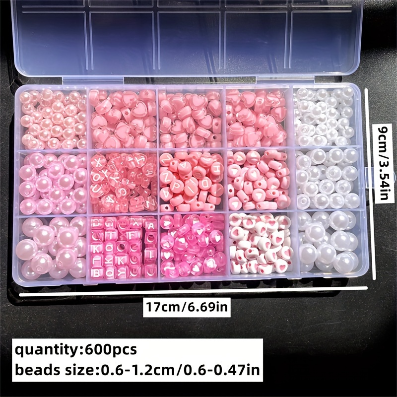 Коробка с розовым алфавитом из – обзор и цена Body Jewelry Organizer