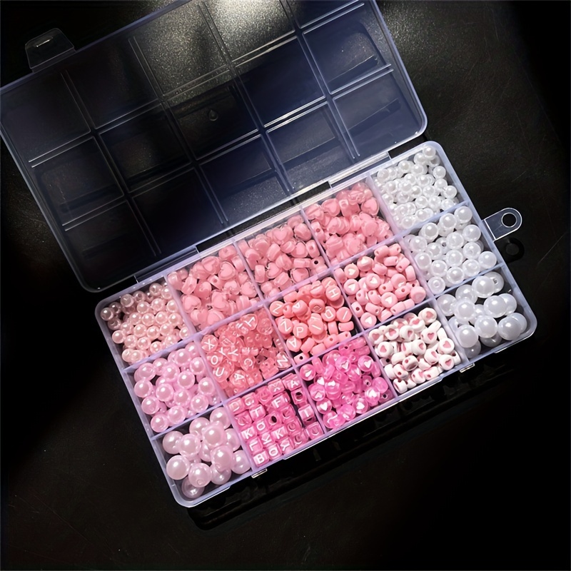 Коробка с розовым алфавитом из – обзор и цена Body Jewelry Organizer