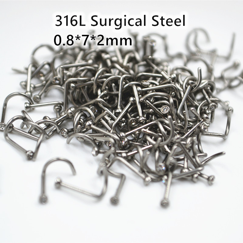 50 шт. 20 гx7x2 мм драгоценные – обзор и цена Body Jewelry Good Quality