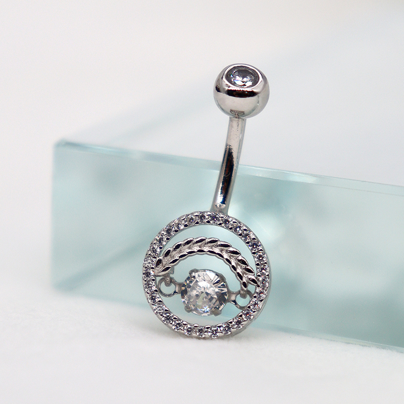 Пирсинг пупка Серебро 925 проб – обзор и цена Body Jewelry Good Quality