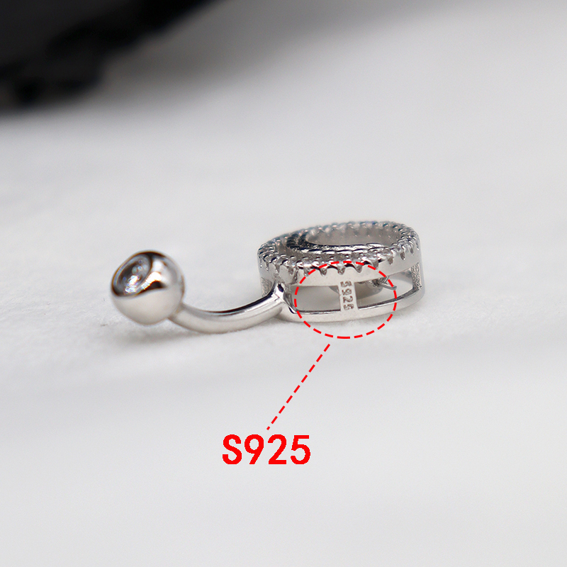 Пирсинг пупка Серебро 925 проб – обзор и цена Body Jewelry Good Quality