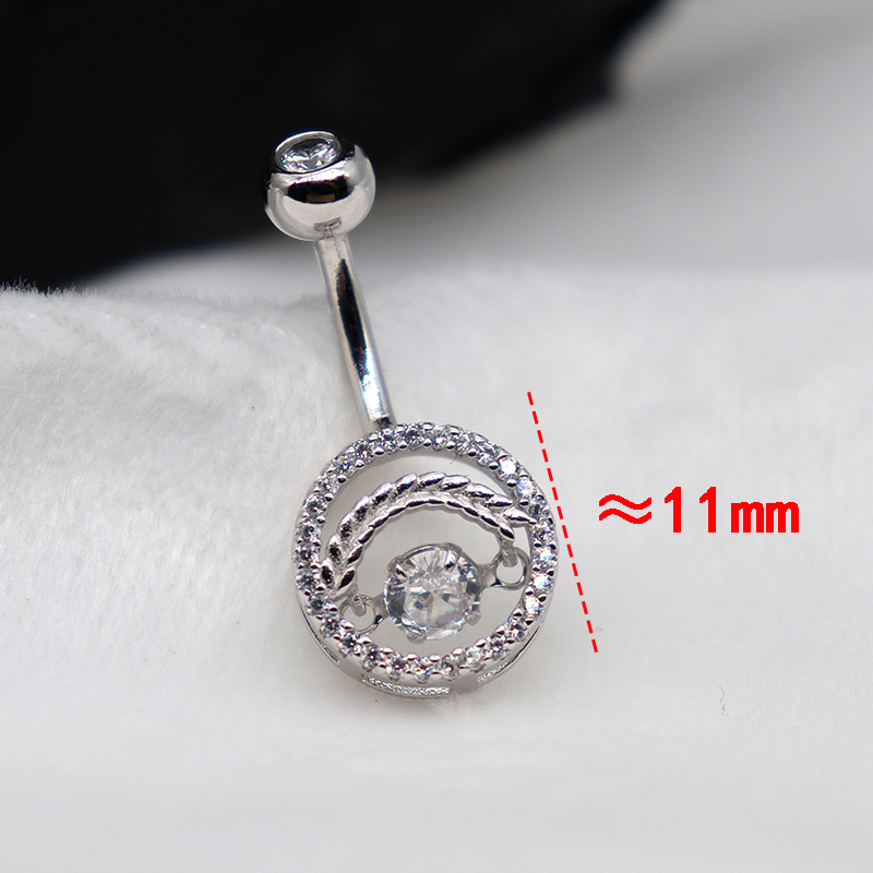 Пирсинг пупка Серебро 925 проб – обзор и цена Body Jewelry Good Quality
