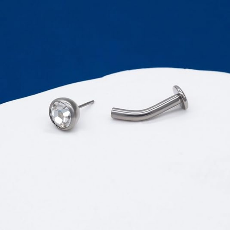Титановое изогнутое кольцо для – обзор и цена Body Jewelry Types