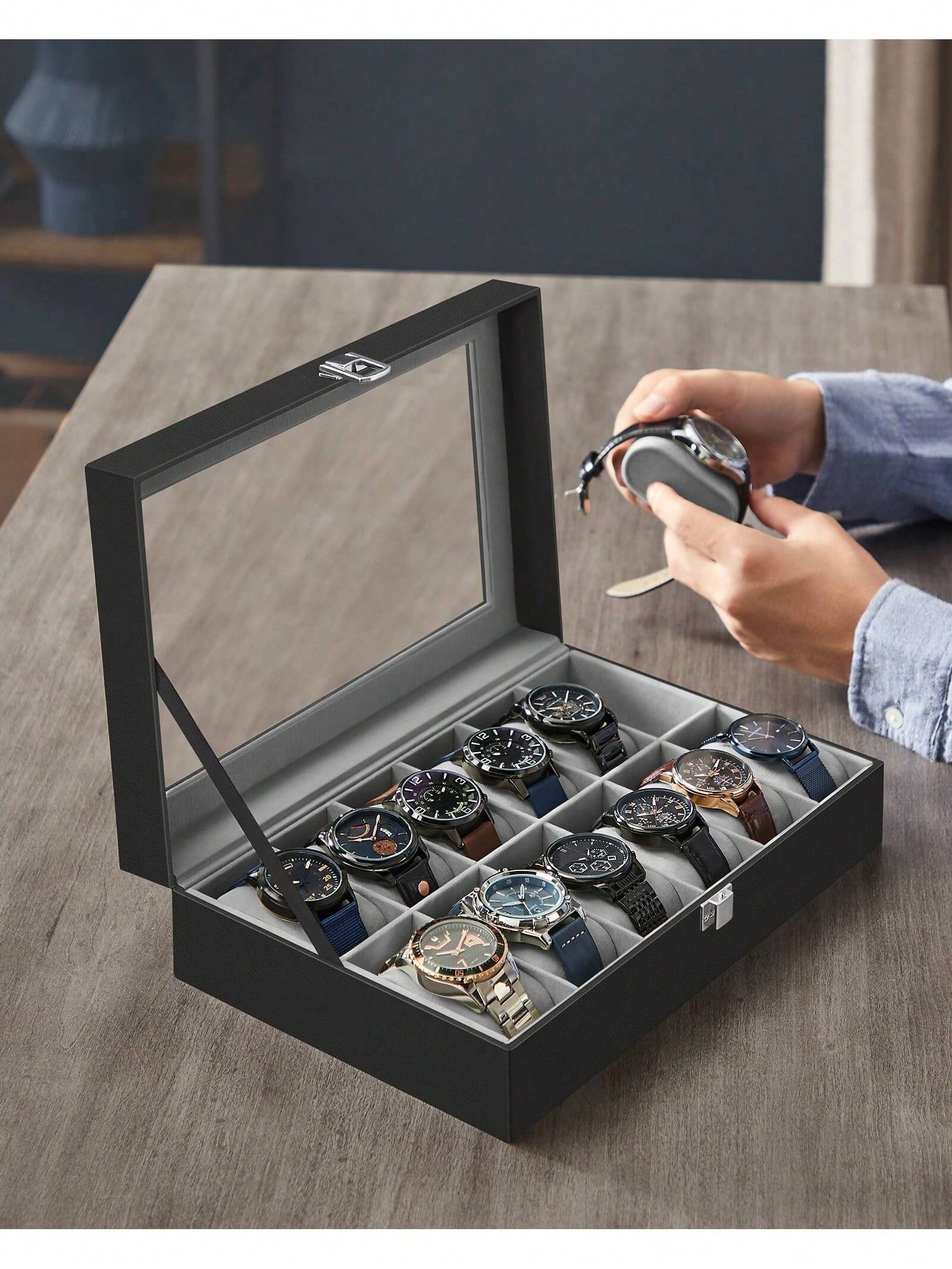 Шкатулка для часов на 12 отдел – обзор и цена Body Jewelry Organizer