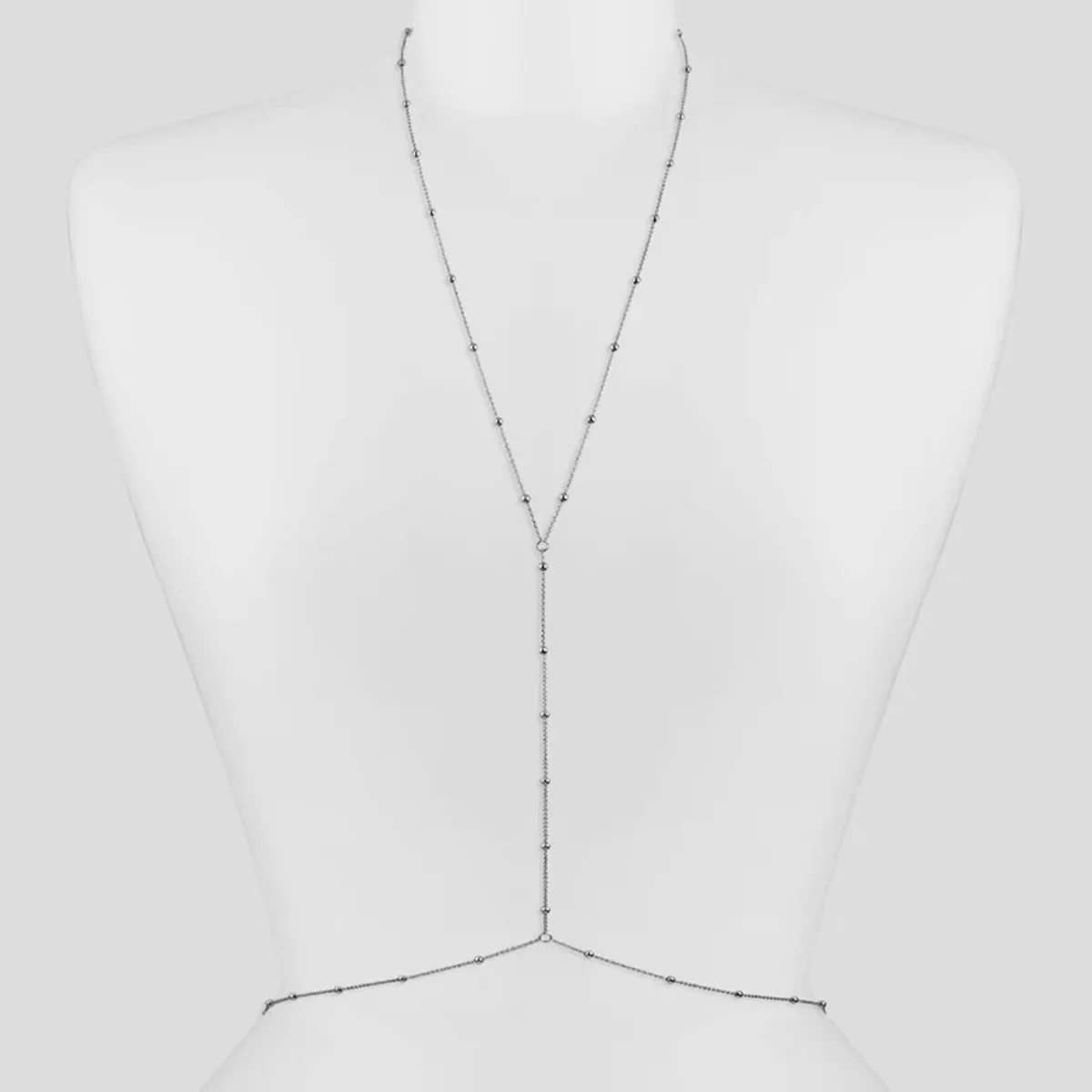 Модная простая цепочка с бусин – обзор и цена Body Jewelry For You