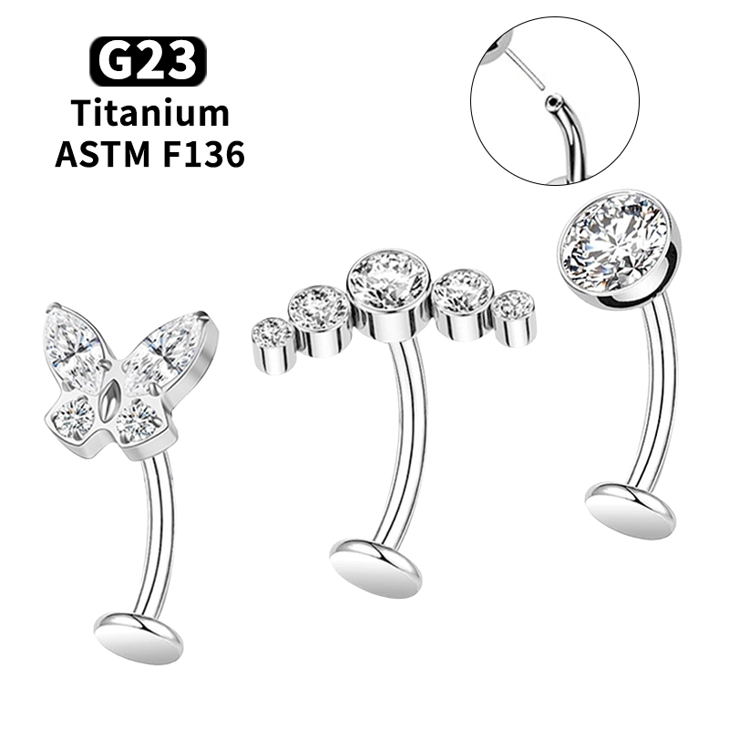 Титановый изогнутый пирсинг дл – обзор и цена Body Jewelry Types