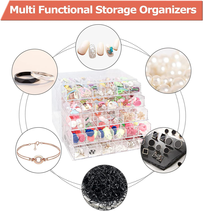 Прозрачный ящик для хранения ю – обзор и цена Body Jewelry Organizer
