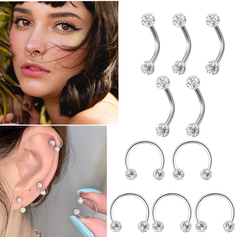 5 шт., шарик из нержавеющей ст – обзор и цена Body Jewelry Types