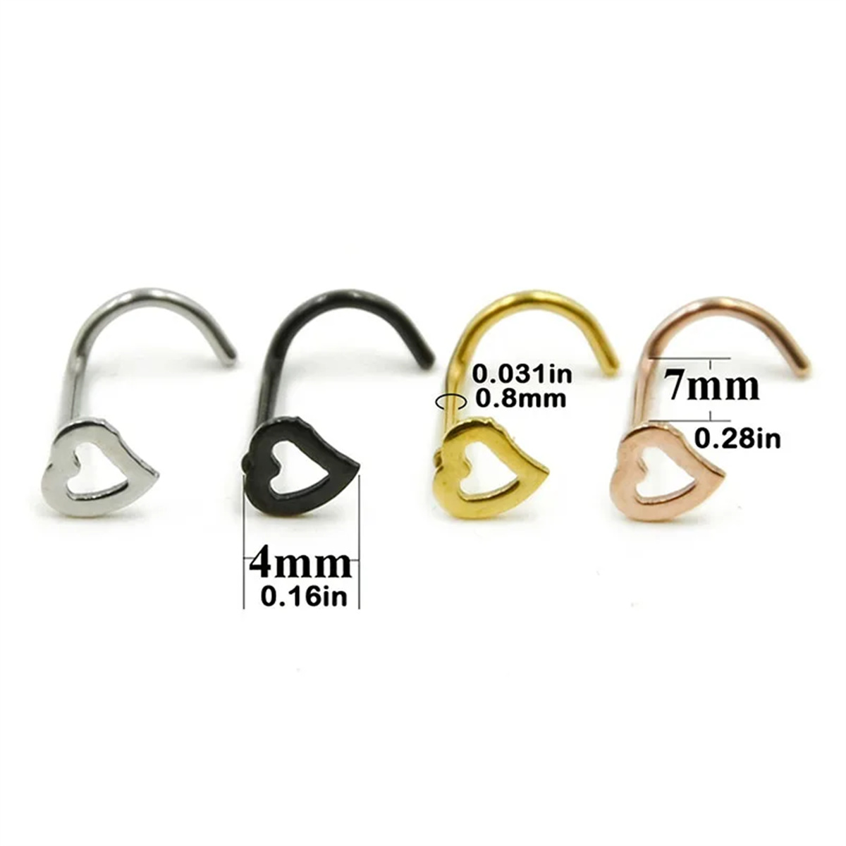 EVISPOL 5 шт. Модные пирсинг-к – обзор и цена Body Jewelry Types