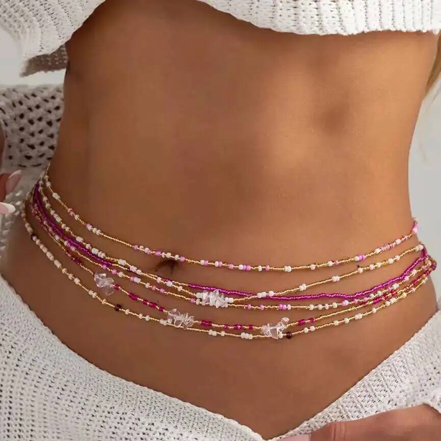 SHIXIN Набор из 6 шт. разноцве – обзор и цена Body Jewelry Sale