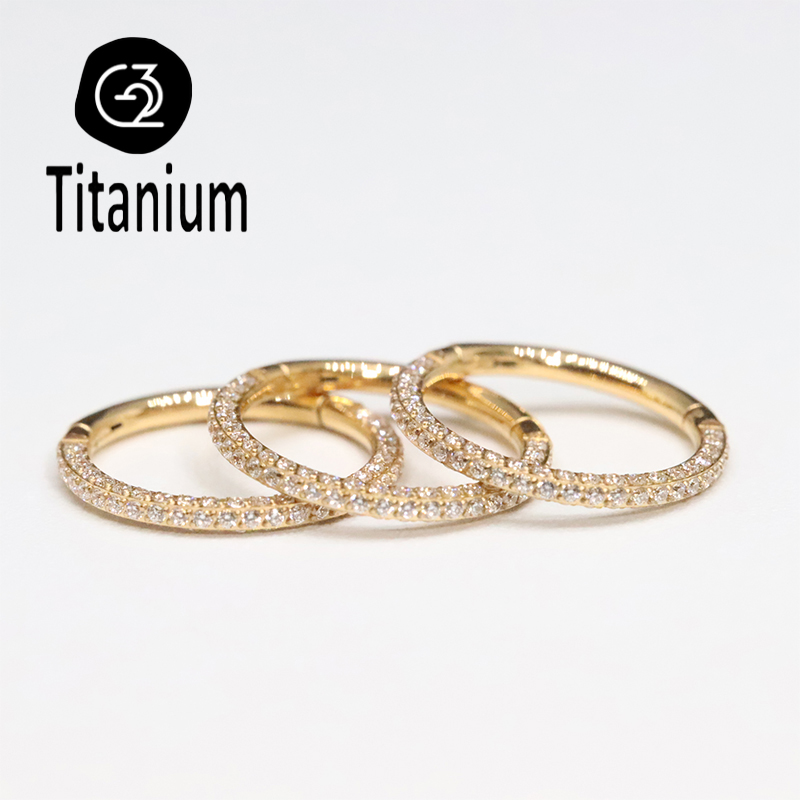 Титановые кольца для пирсинга  – обзор и цена Body Jewelry Quality