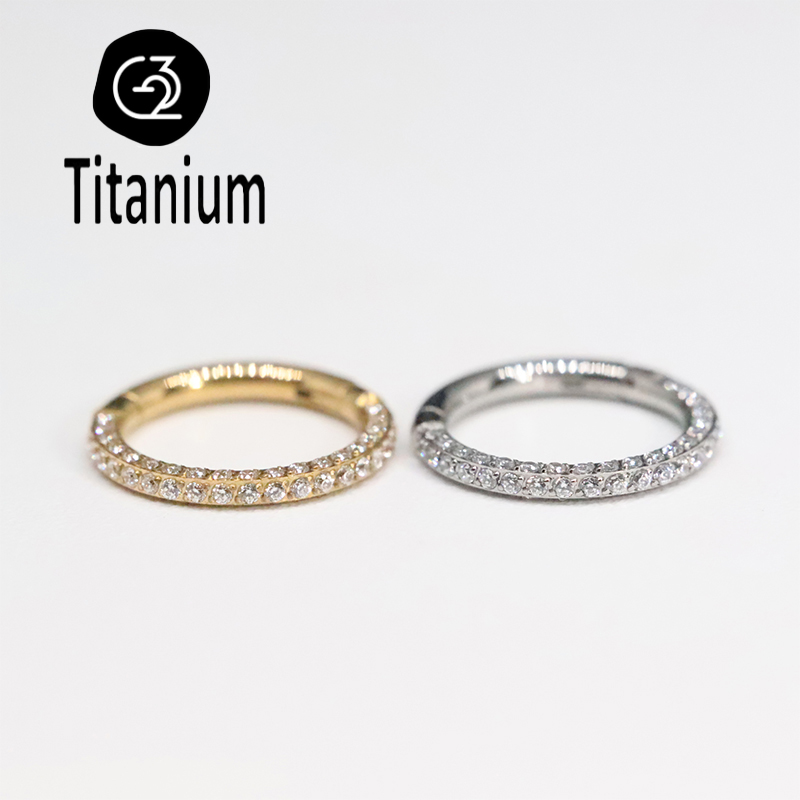 Титановые кольца для пирсинга  – обзор и цена Body Jewelry Quality