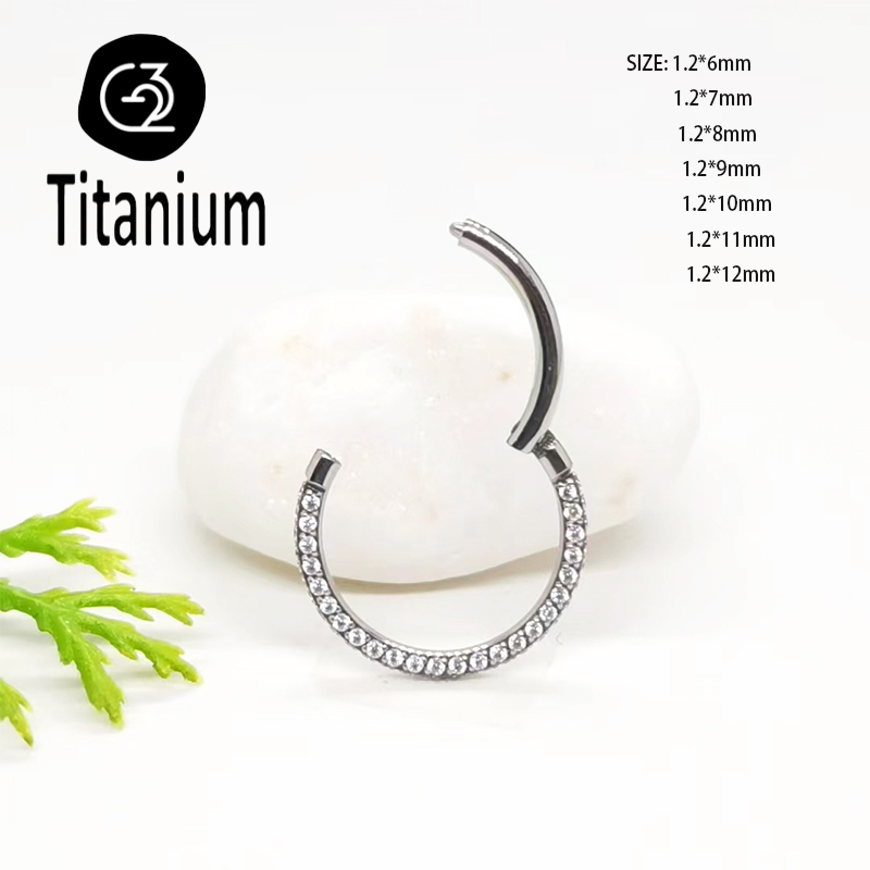 Титановые кольца для пирсинга  – обзор и цена Body Jewelry Quality